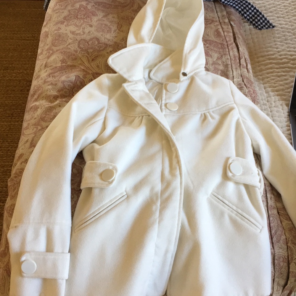 Cream Pea Coat
